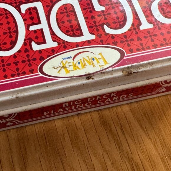 Big Deck Playing Cards with Tin Container by Fundex Games - Picture 15 of 16